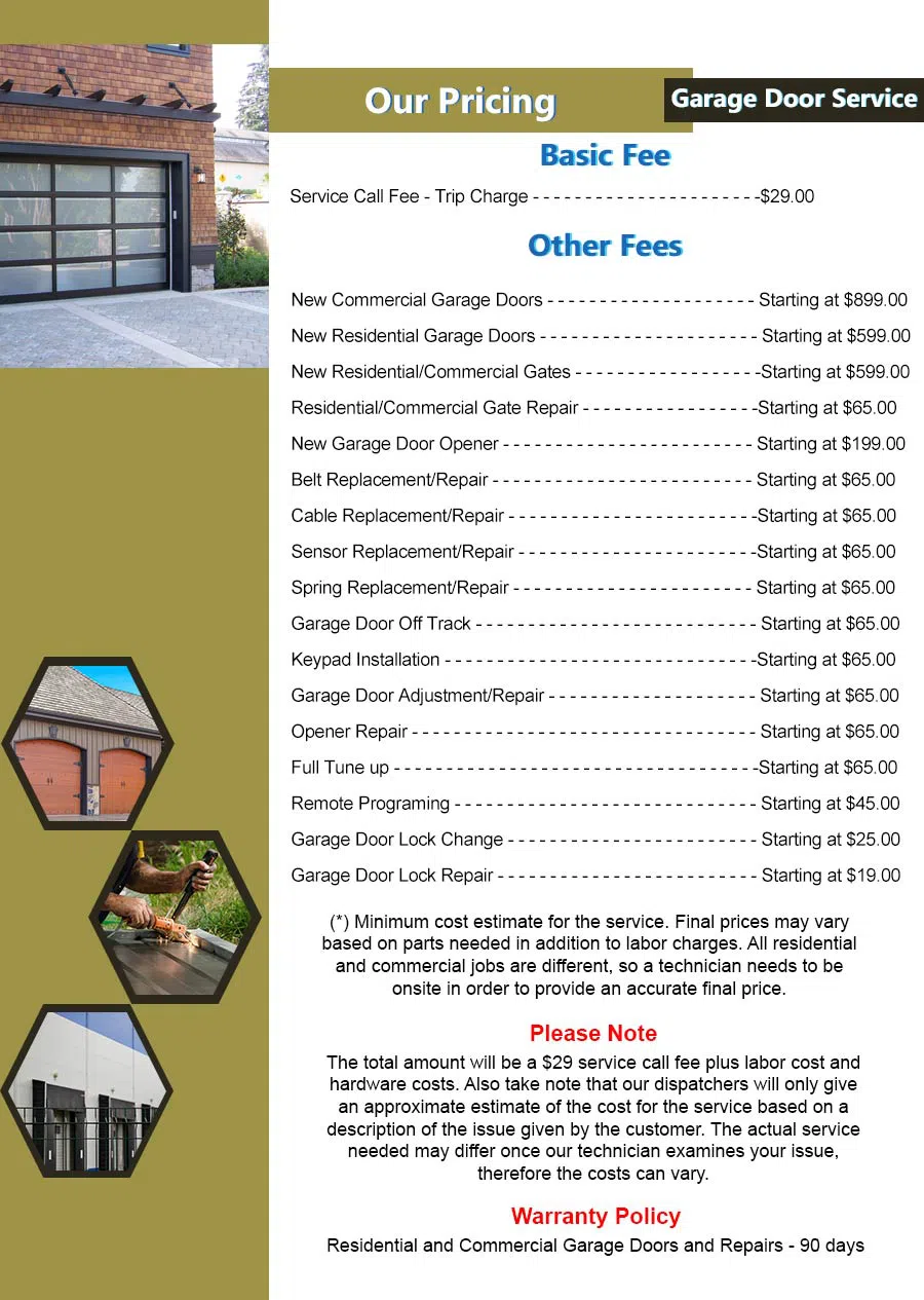 Security Garage Door Repair Service Damascus, MD 240-308-8638