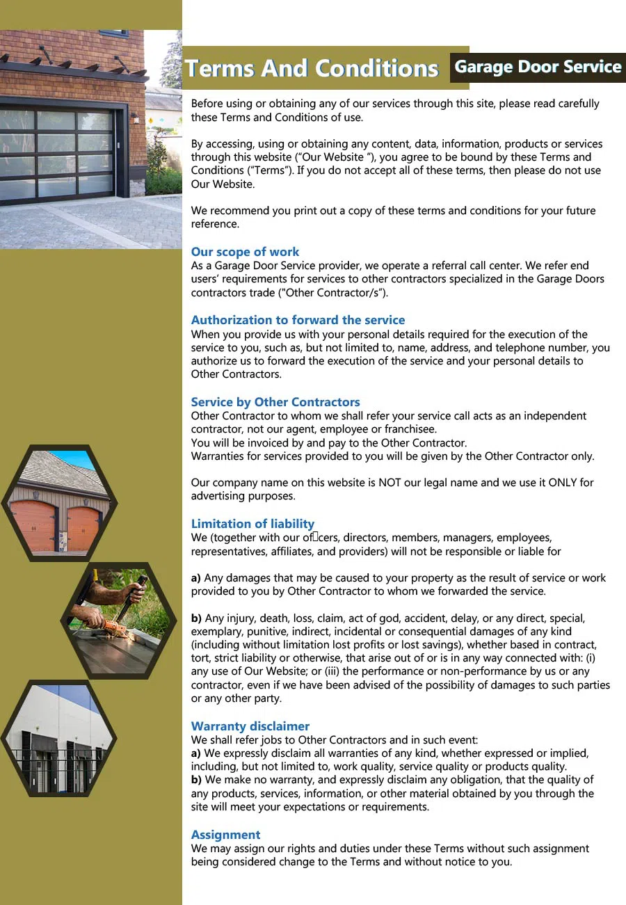 Security Garage Door Repair Service Damascus, MD 240-308-8638